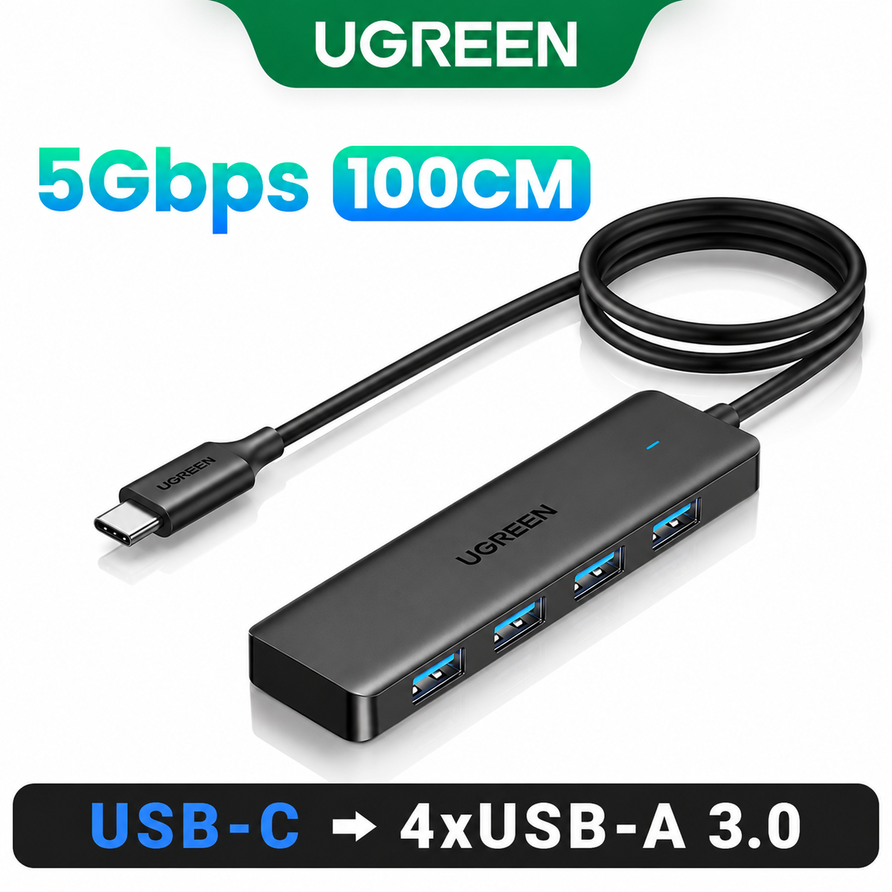 UGREEN USB-C Hub - Adaptador multipuerto para notebook