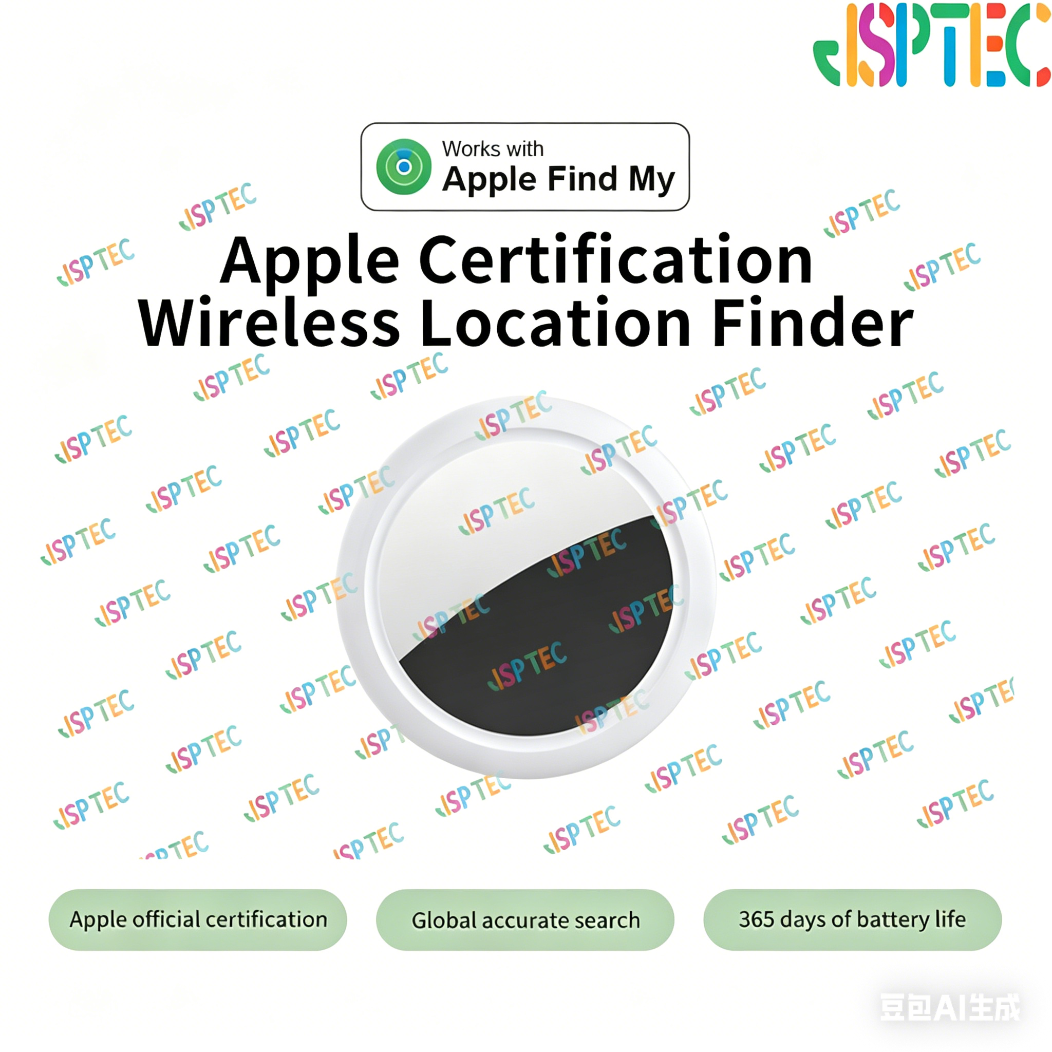 Rastreadores GPS Bluetooth JSPTEC Airtag