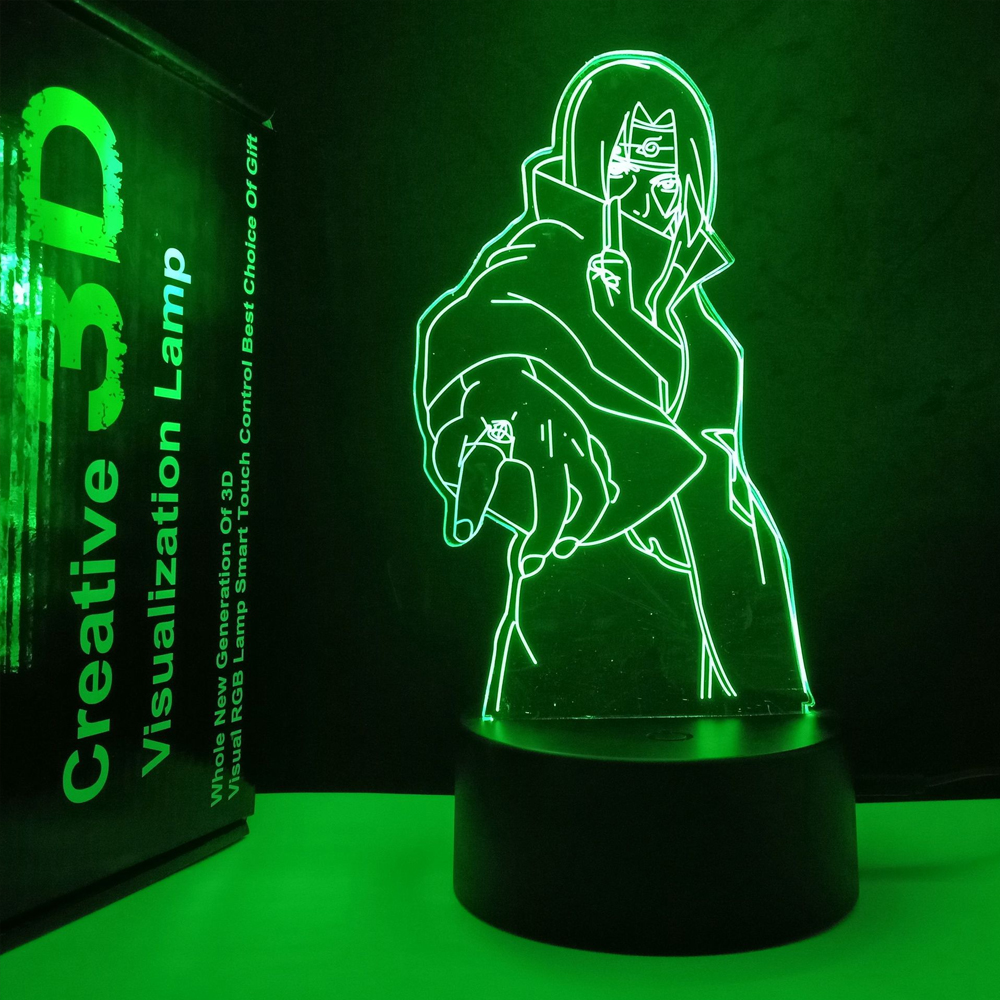 Anime LED Lamp - Lámpara decorativa para setup gamer