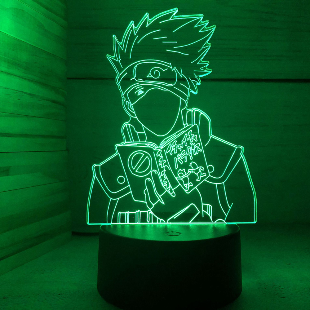 Anime LED Lamp - Lámpara decorativa para setup gamer