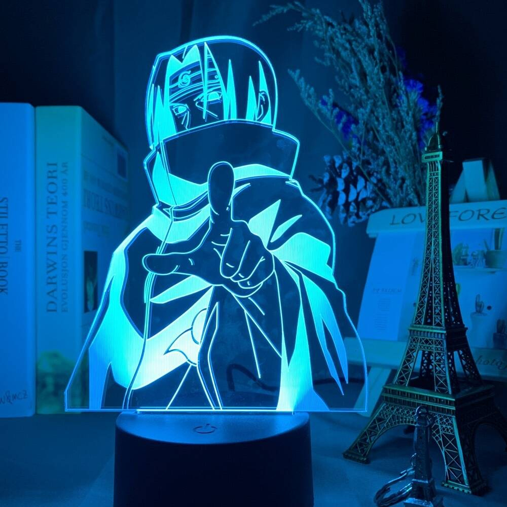 Anime LED Lamp - Lámpara decorativa para setup gamer