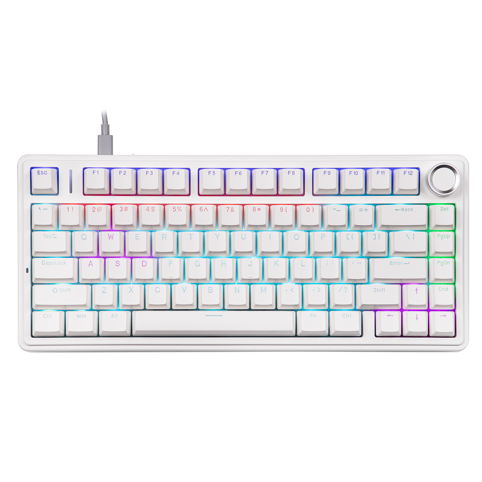 AULA F75 - Teclado mecánico RGB compacto