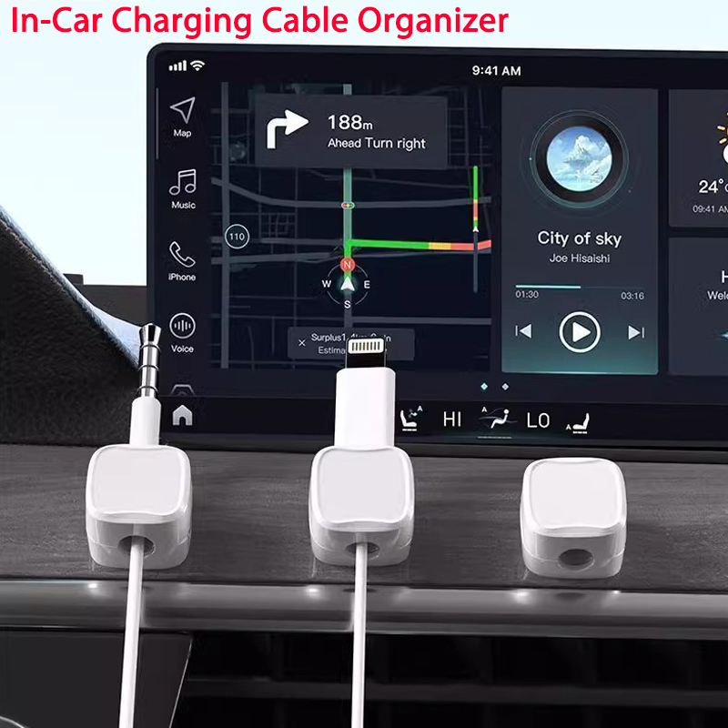 Soporte de Cable con Clip magnético